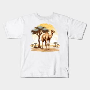 Desert Camel Kids T-Shirt